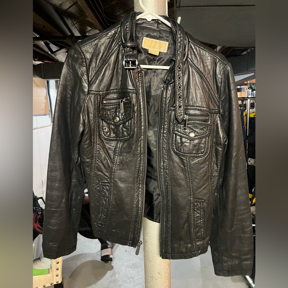 Leather jacket
